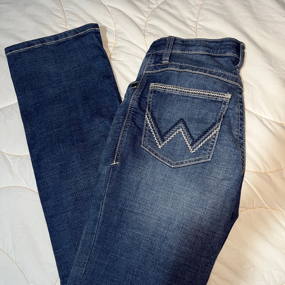 Wrangler Indigo Boot Cut Jeans